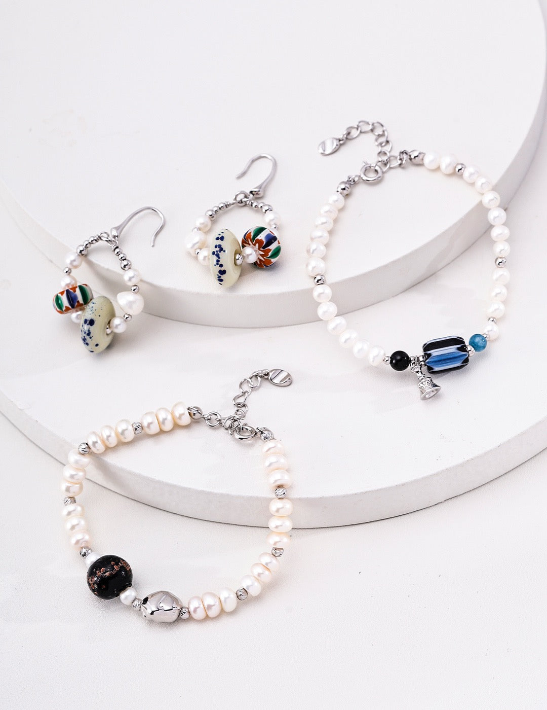 Handmade Glass Earrings