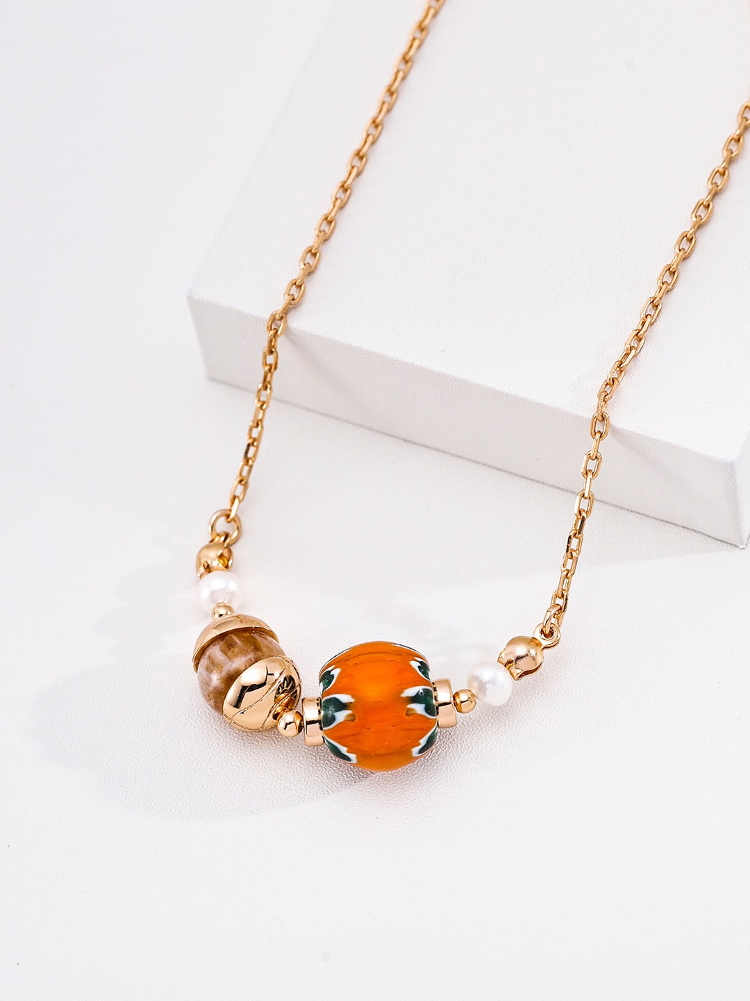 Handmade Glass Necklace